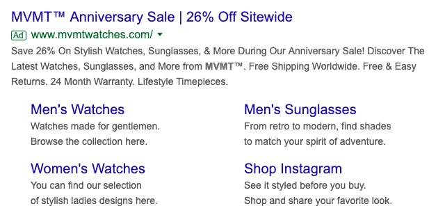 运营实操：DTC手表品牌MVMT如何靠谷歌广告年收8000万美元？