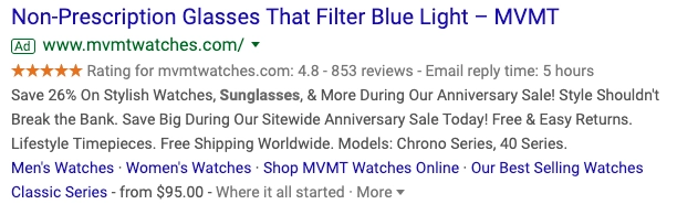 运营实操：DTC手表品牌MVMT如何靠谷歌广告年收8000万美元？