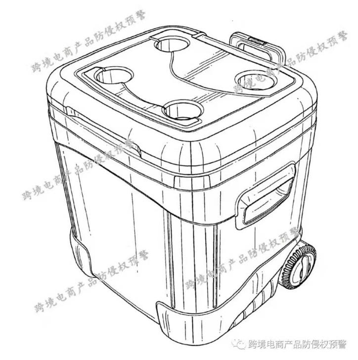 亚马逊Amazon's&nbsp;Choice手提冰柜有美国外观专利！侵权预警221