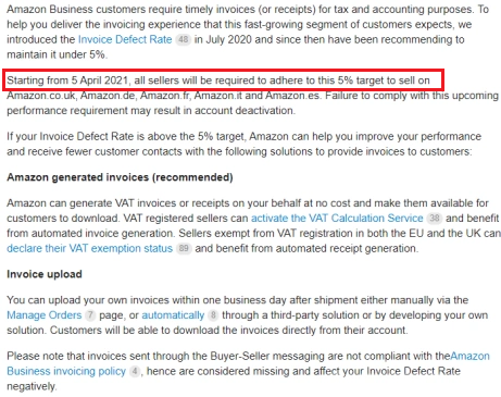 亚马逊新增绩效！超过5%就可能封店！