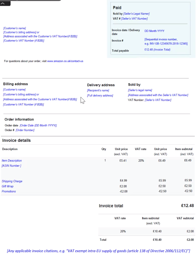 下个月起！发票缺陷率超过5%，亚马逊账户可能被停用