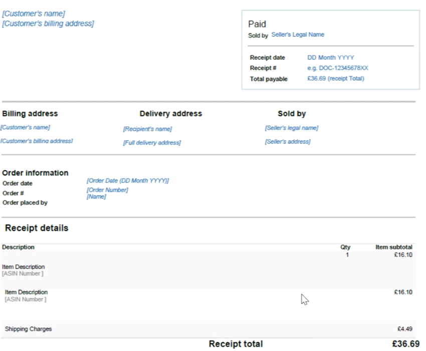 下个月起！发票缺陷率超过5%，亚马逊账户可能被停用