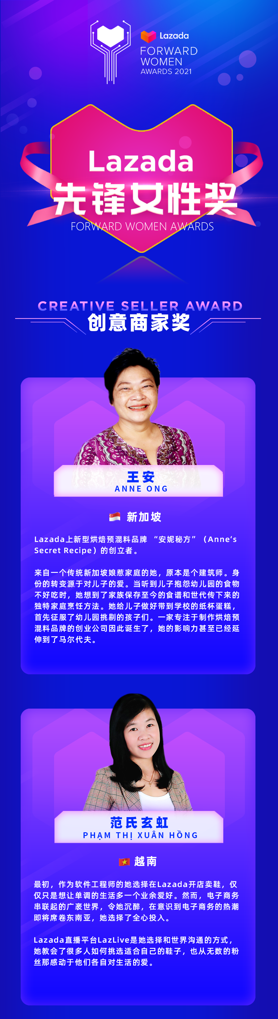 东南亚首创！Lazada创立先锋女性奖，点赞数字经济中的女性力量