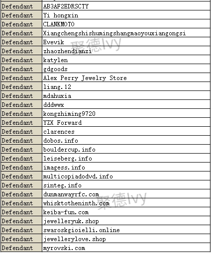 花生漫画、施华洛世奇两大品牌开始冻结，一共300多个店铺被起诉！内附被告名单！