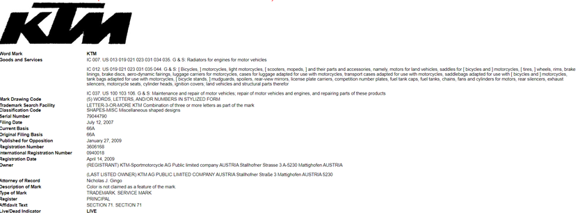 KTM商标侵权诉讼，诉由仍是“老三件”,广大相关卖家迅速排查下架侵权产品！