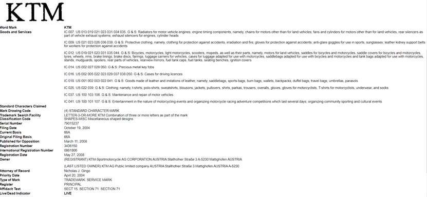 KTM商标侵权诉讼，诉由仍是“老三件”,广大相关卖家迅速排查下架侵权产品！