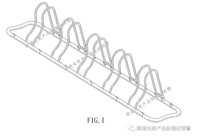 Amazon's Choice自行车停车架在美国站有专利！侵权预警231