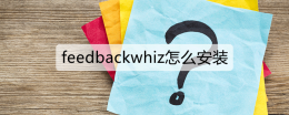 feedbackwhiz怎么安装