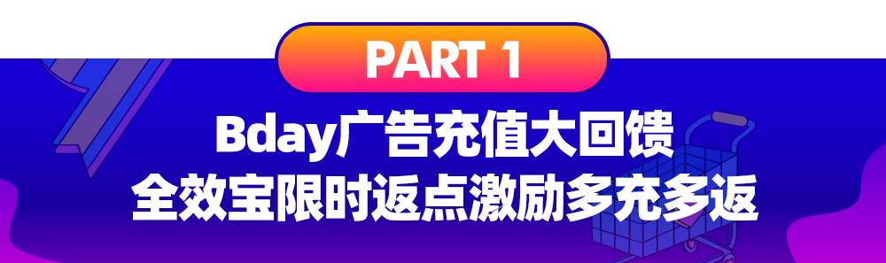 多充多送！限時百萬廣告充值回饋，全效寶智能推廣方案教學握緊Bday流量單量