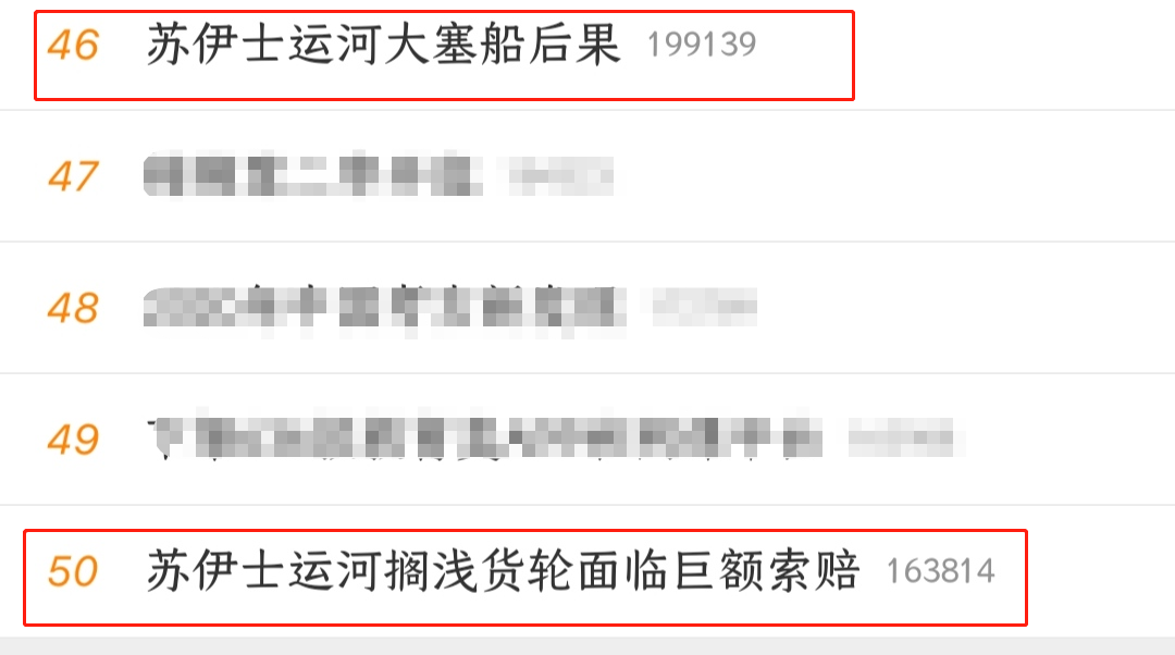 苏伊士运河停航！堵塞船只增至238艘，亚欧航线瘫痪，救援或需几周