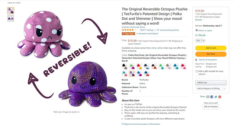 持续断货！翻转章鱼是怎么做到亚马逊BSR TOP1？