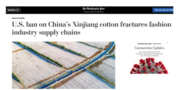 亚马逊抵制新疆棉花？棉制品一律下架？