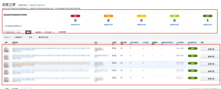亚马逊账户绩效下