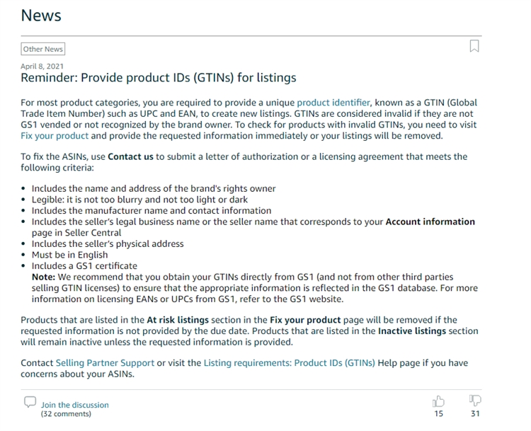 亚马逊Listing又出新规！不合要求将直接移除产品