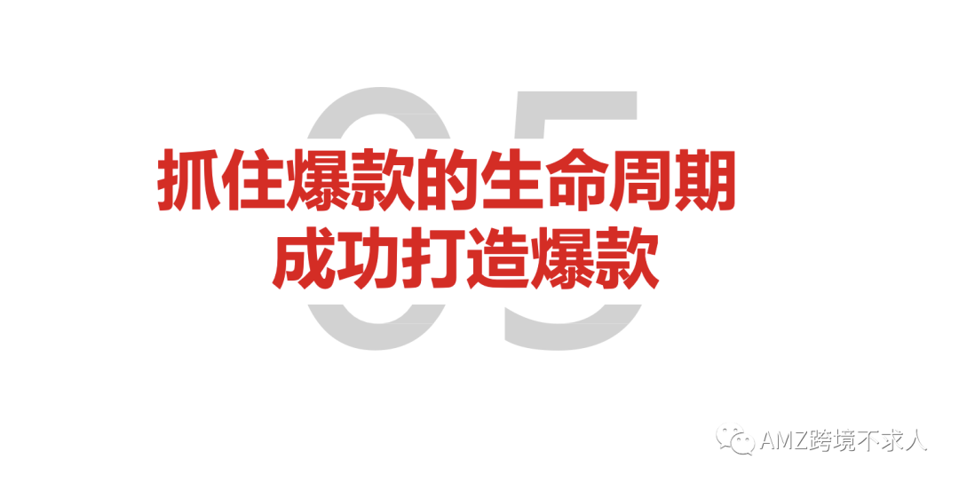 PPT：亚马逊单品爆款打造流程