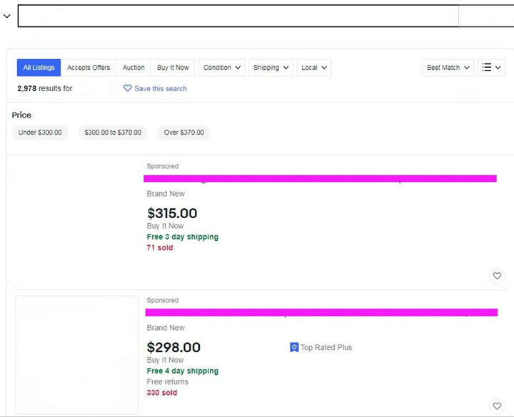 eBay排名规则核心专版（二）