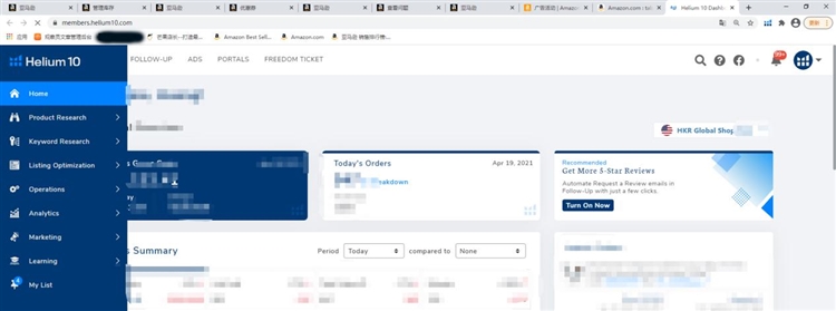 手把手教你快速掌握Helium10（精品运营）