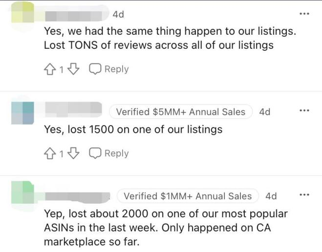 亚马逊Review政策又变了？有卖家丢失3000条评价.....