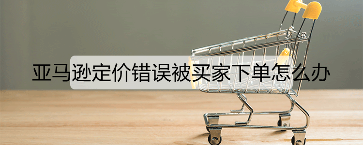 亚马逊定价错误被买家下单怎么办