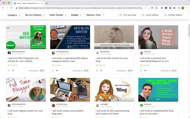 用Fiverr助力原创内容，轻松提高独立站Google排名
