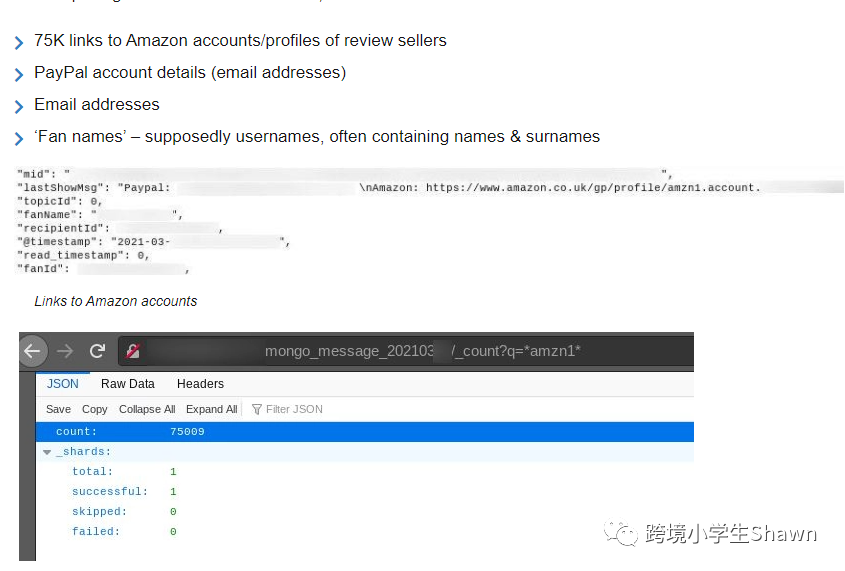 20万亚马逊买家信息泄露事件——外媒报道要点解读