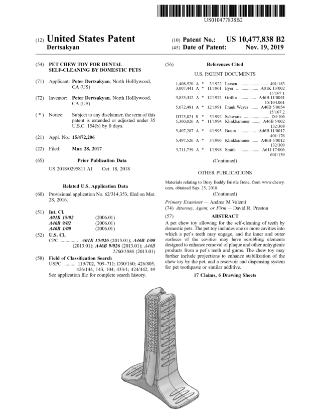 宠物玩具专利侵权案件又来了，150+商店翻船，附上被告名单