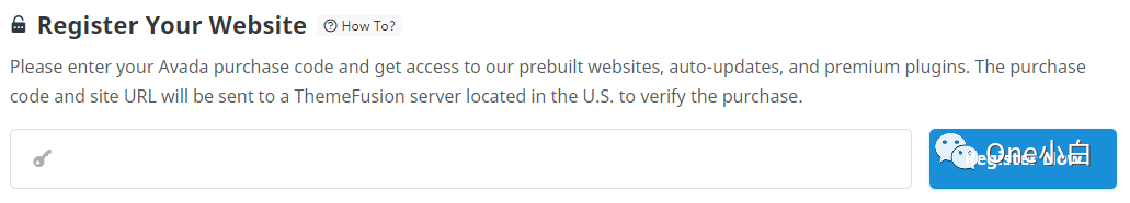 如何使用购买码Purchase Code完成Avada主题的购买注册？