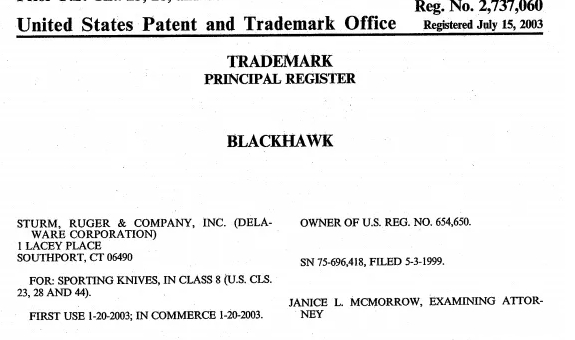 商标侵权案件合集：Blackhawk、PACIFIC RIM、Bulgari等大品牌维权