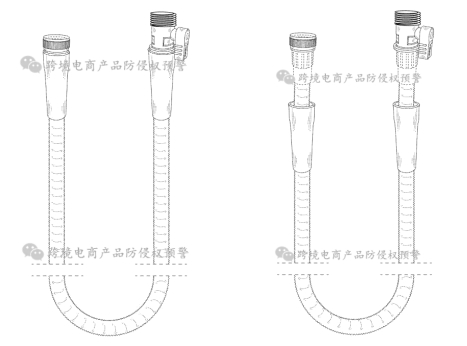 热款【花园软管】在美亚站上的防侵权预警278
