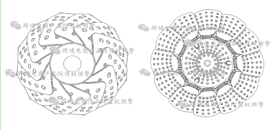 热卖款【折叠蒸盘】在美亚站的防侵权预警282