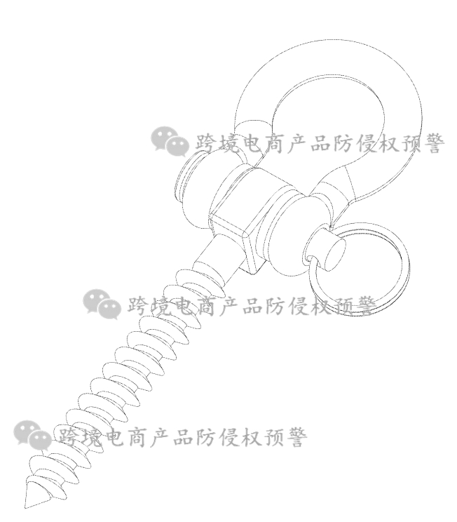 娱乐硬件零件【挂钩】在美亚站上的防侵权预警288