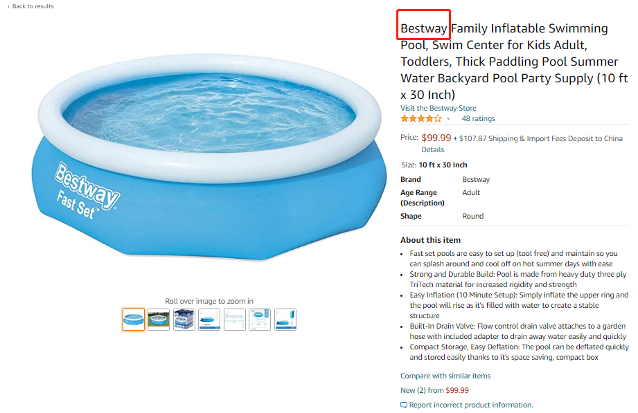 夏天到来，国内水上用品BESTWAY陆续发案！