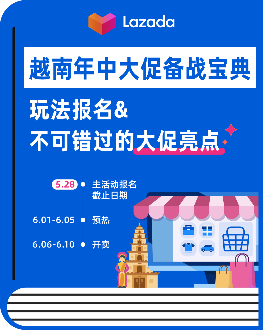 越南6.6大促爆单指南+流量补贴双亮点曝光！