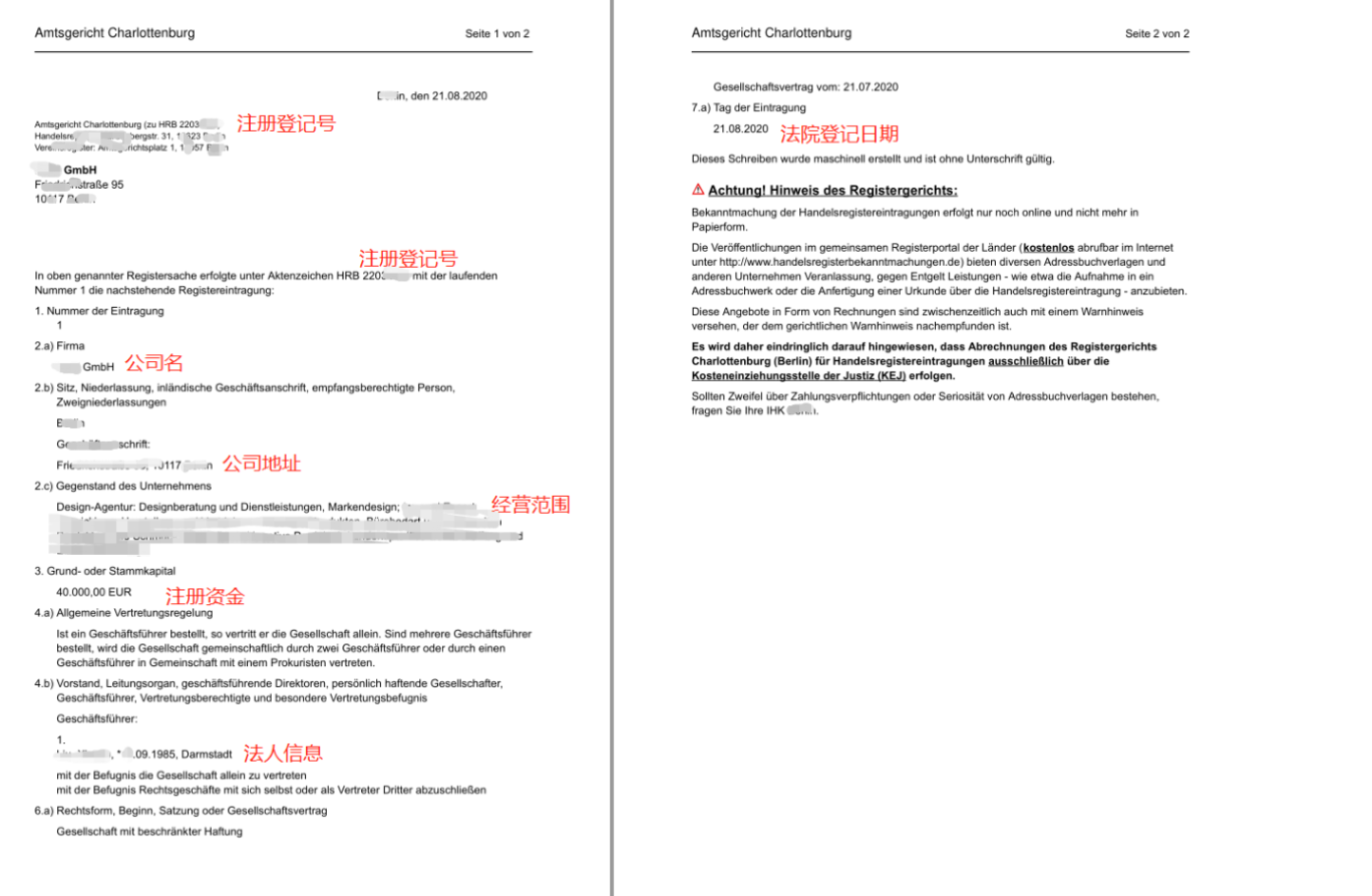 欧盟公司注册-德国公司