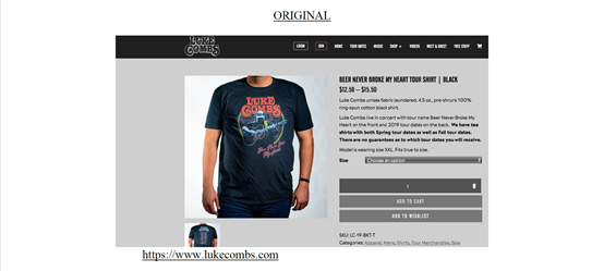 卢克·库姆斯 (Luke Combs)的维权诉讼