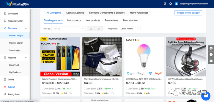 选品工具WinningDSer与Findniche 对比