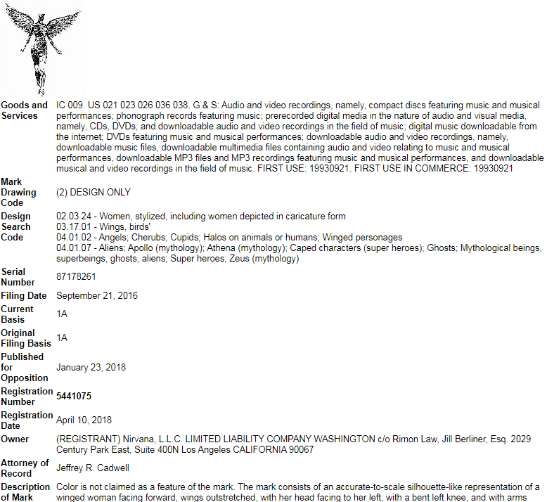 NIRVANA乐队一日之间连发两案