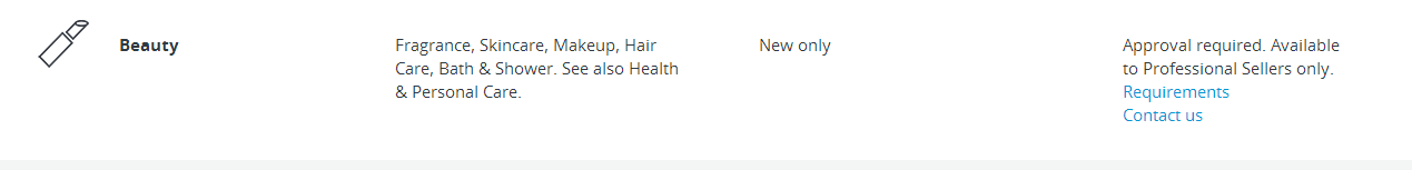 亚马逊外用护肤品类目审核