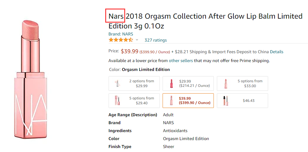 BAKER McKENZIE律所新代理，NARS品牌首次发案！