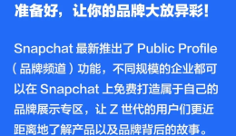 重磅推出Snapchat最新营销利器, 助力出海品牌对话Z世代!