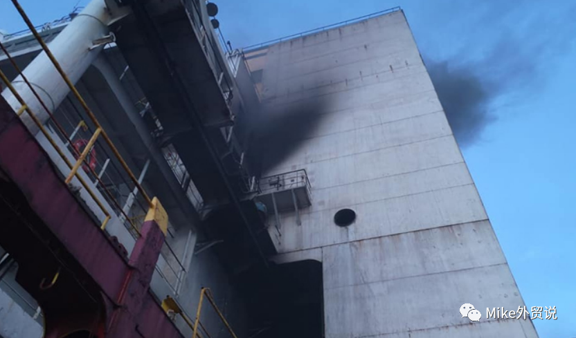 紧急突发！挂靠青岛、江阴 、盐田等多个国内港口​！集装箱船MSC MESSINA火灾→