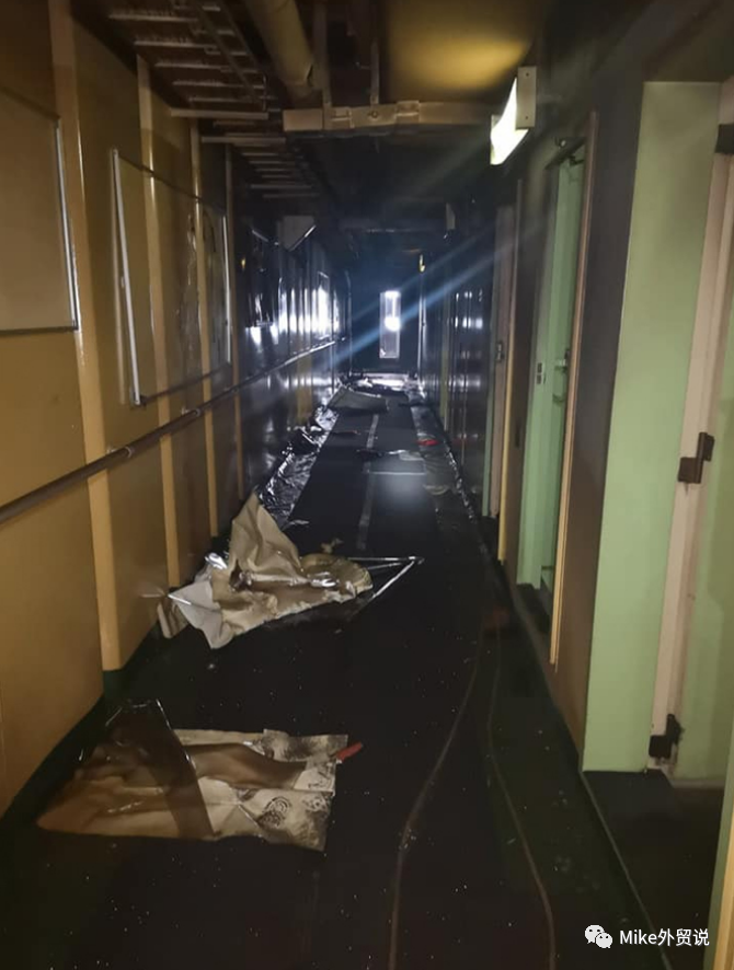 紧急突发！挂靠青岛、江阴 、盐田等多个国内港口​！集装箱船MSC MESSINA火灾→