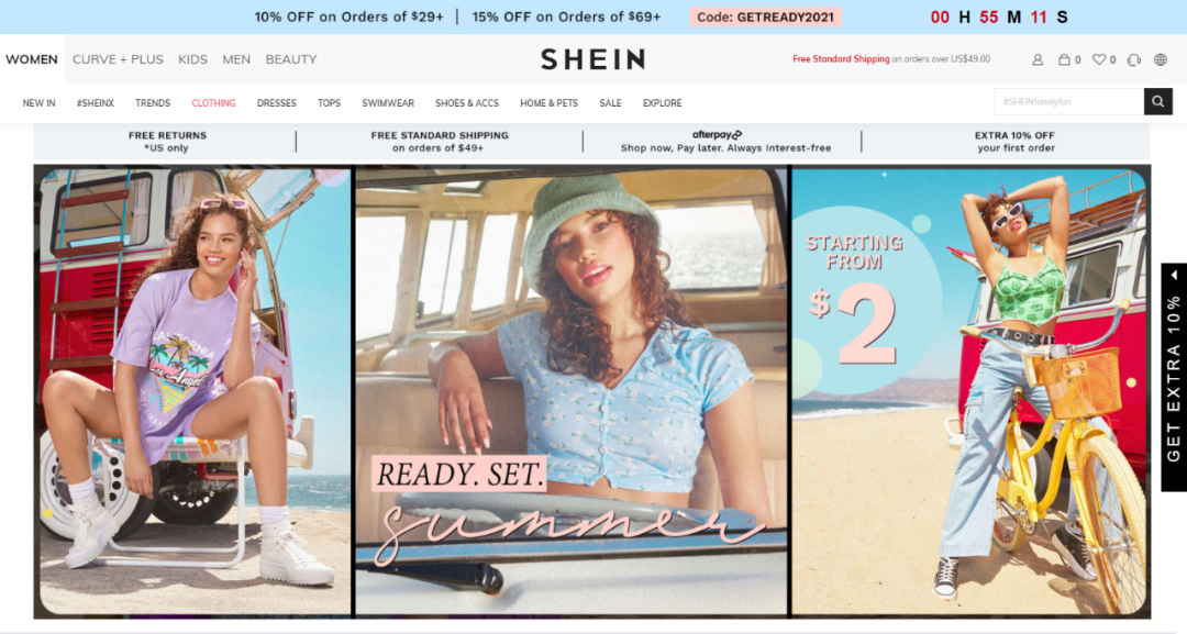 SHEIN凭什么征服了美国的年轻人？ 