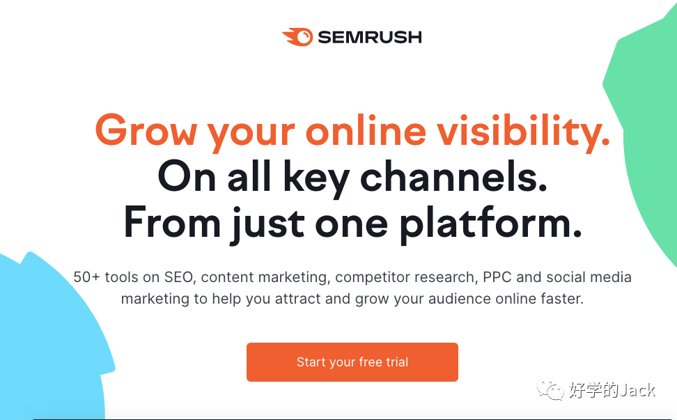 SEMrush 4000字--实操使用指南