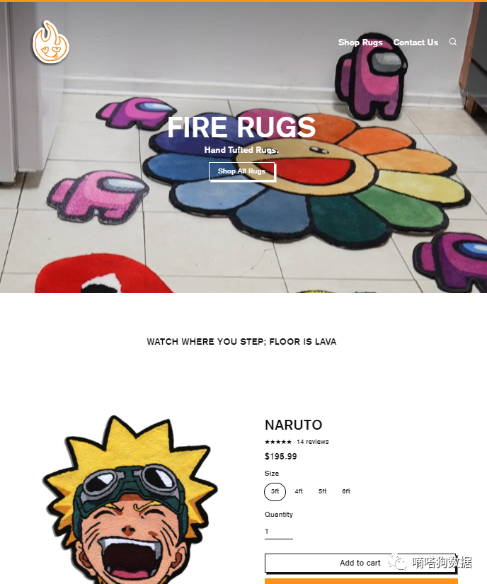 TikTok爆款“轻定制地毯”，成独立站POD热门商品