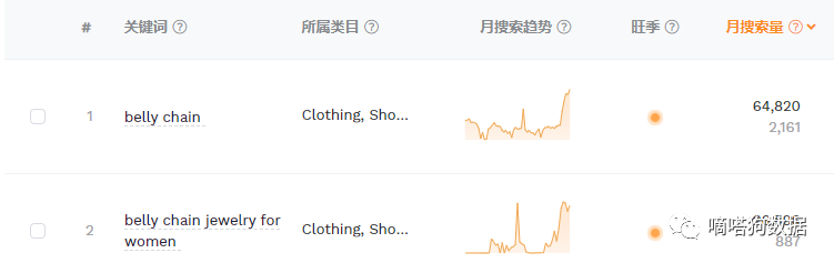 TikTok潮流饰品“身体链” 成为独立站热门饰品