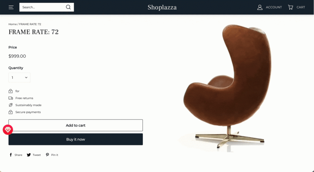 独立站店铺360°全景产品主图，让产品360°动起来！