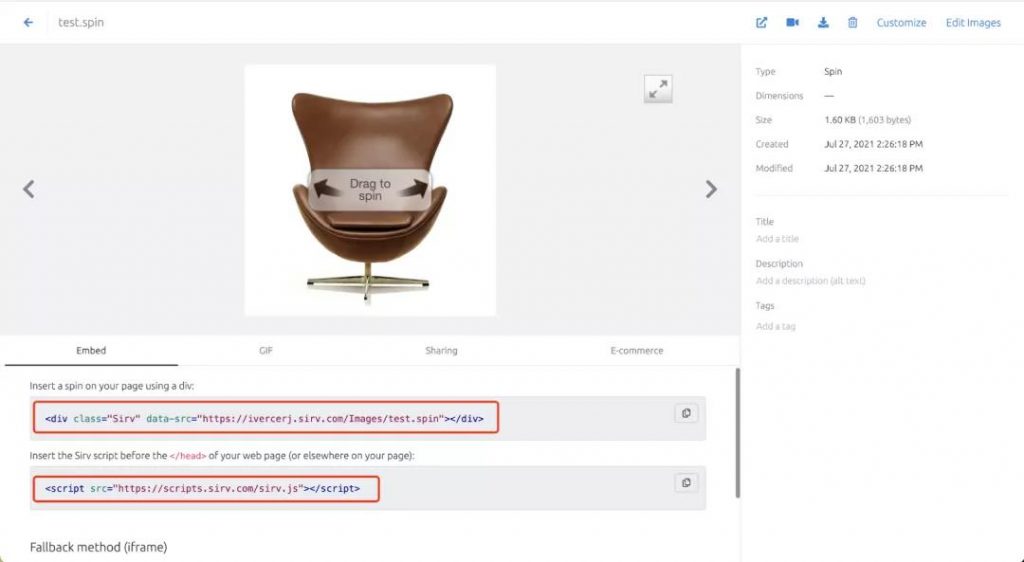 独立站店铺360°全景产品主图，让产品360°动起来！