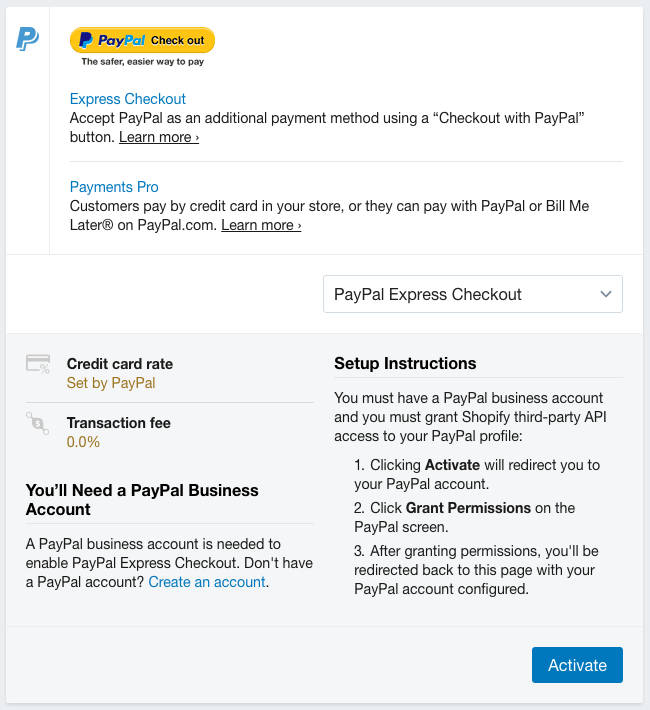 PayPal Shopify收付款课堂教学：PayPal公司账户申请注册和关联插图(4)